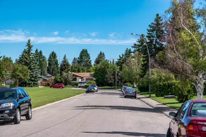 Westgate community in Calgary